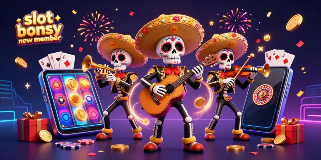 Experience dynamic gaming excitement with the slot bonus new member offering at this vibrant casino scene.