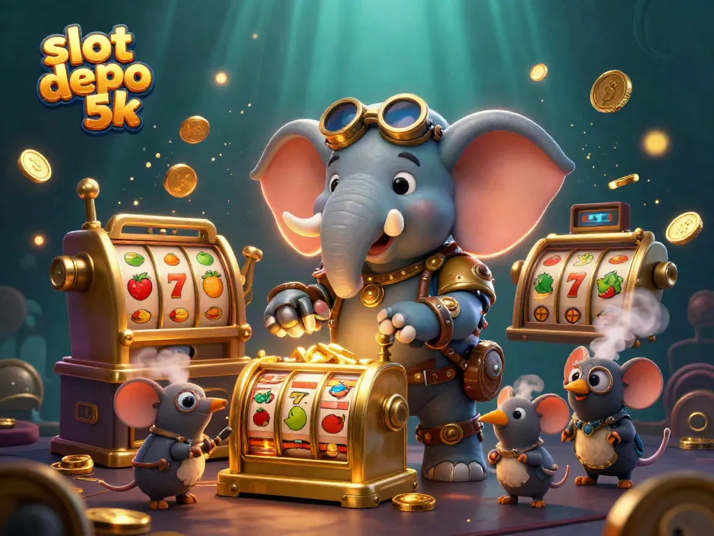 Experience winning chances with slot depo 5k featuring vibrant 3D characters and dynamic visuals.